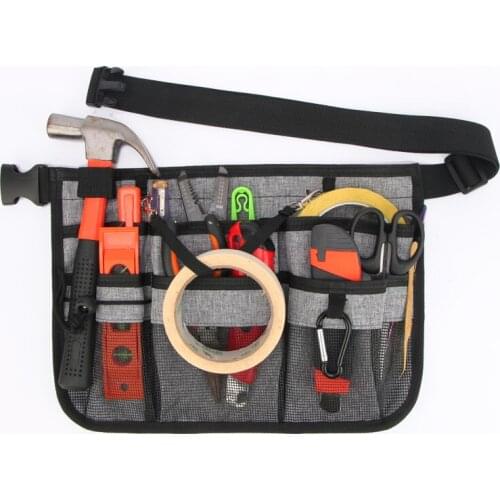 Electrician Tool Belt Bag Upgraded Version Fanny Pack Nurse Organizer Tool Waist Bags Shoulder Pouch for Medical Scissors Care