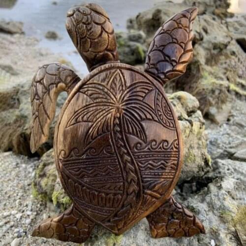 Realistic Resin Garden Statue Innovative Patio Lawn Turtle Sculpture Garden Decor