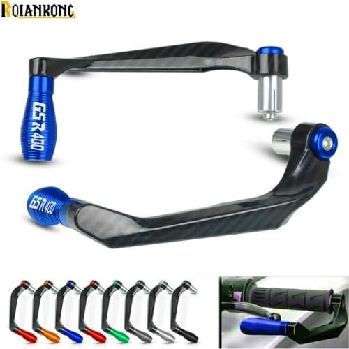 Motorcycle Handlebar Grips Guard Brake Clutch Levers Guard Protector For Suzuki GSR400 GSR 400 2008 2009 2010-2018 2012 2013