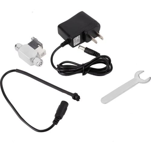 CO2 Magnetic Valve US Plug 100-240V Low Temperature CO2 Aquarium Fish Tank Electric Magnetic Solenoid Valve