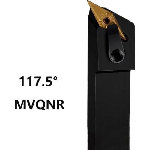 BEYOND 117.5° MVQNR1616H16 MVQNR MVQNL 20x20 25x25 CNC Tools Bar Turning Tool Holder Carbide Inserts Shank Lathe Cutter Arbor