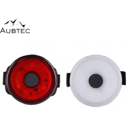 500 MAh Bicycle Rear Light USB Rechargeable IPX6 Waterproof MTB Helmet Pack Bag Tail Light 6 Model Taillight Cycling