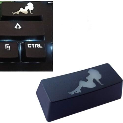 1PC R2 2.25U Enter Key Shine Through Keycaps ABS Etched Backlit Keycap for Mechanical Keyboard