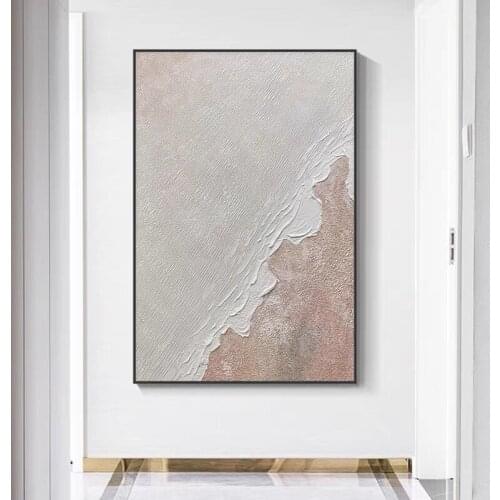 100 Handmade Abstract Oil Painting Wall Art Seascape Picture Minimalist Modern On Canvas Decorative For Living Room No Frame