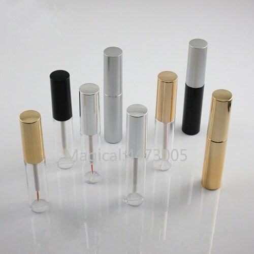 8ml 30/50/100/pcs Empty Eyelash Glue Bottle Mascara Tube DIY Eyeliner VE Growth Fluid Refillable Bottles Lip Gloss Tubes