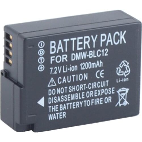 Battery Pack for Panasonic DMWBLC12, DMW-BLC12, DMW-BLC12E, DMW-BLC12PP Rechargeable Lithium-ion