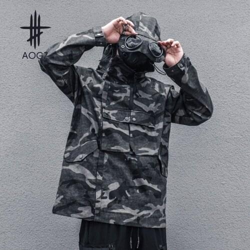 AOGZ Mens Camouflage Jackets