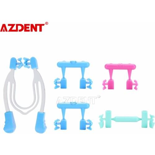 AZDENT Dental Sectional Contoured Matrix Clip Rings Matrices Clamps Wedges New Type Plier with Small Medium Large Tines