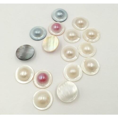 FREE SHIPPING, DIY PEARL BEADS,20-23 mm high luster HAT SHAPE MABE pearl,100% Nature sea pearl loose pearl,half or no hole