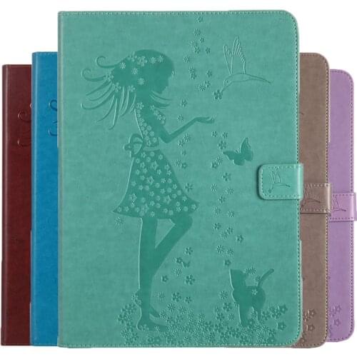 Case for New Paperwhite 4 2018 10th generation Girl Cat Painting Cover for Amazon Kindle Paperwhite 1 2 3 4 6 inch case