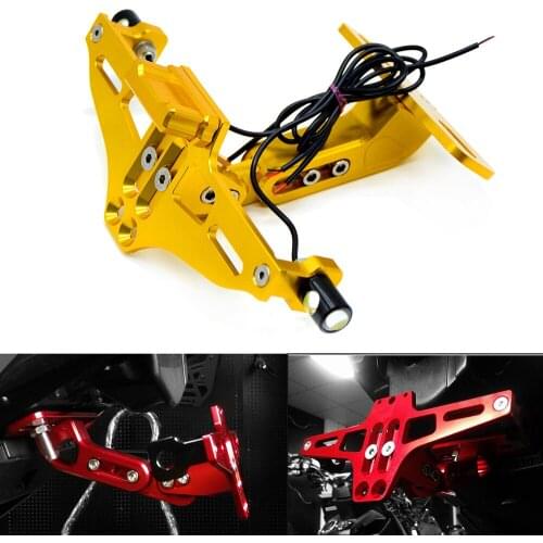 For Ducati 821 Monster Dark Stripe 2014-2017 797 Monster Motor License Plate Bracket Licence Plate Holder Frame Number Plate