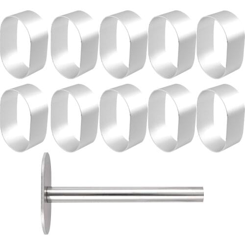 10 Kitchen Baking Tools Aluminium Fondant Biscuit Cutter with Press Stamp Bread Cake Pie Cutting Molds DIY Pastry Slicer Moulds