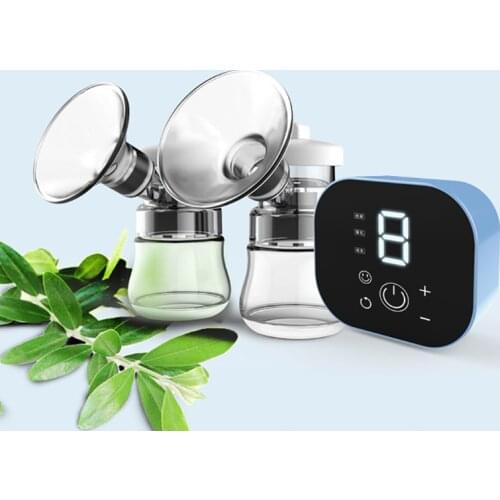 Double Electric Breast Pump Intelligent Automatic Bottle Baby Breast Feeding Milk Extractor Accessories Baby Care ER880