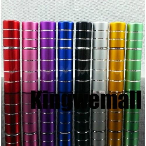 Wholesale 300pcs/lot Capacity 5ml Empty Electrochemical Aluminum Perfume Fragrance Reffiable Tube Bottle