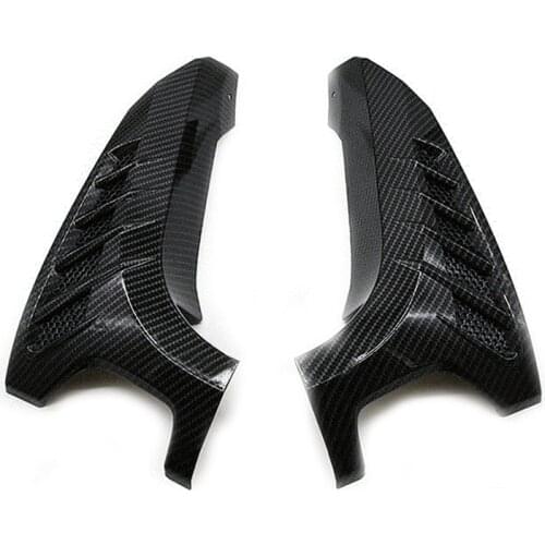 Motorcycle Carbon Fiber Front Turn Signal Light Lamp Cover Trim for Yamaha NMAX155 NMAX 155 2020 2021 Accessories
