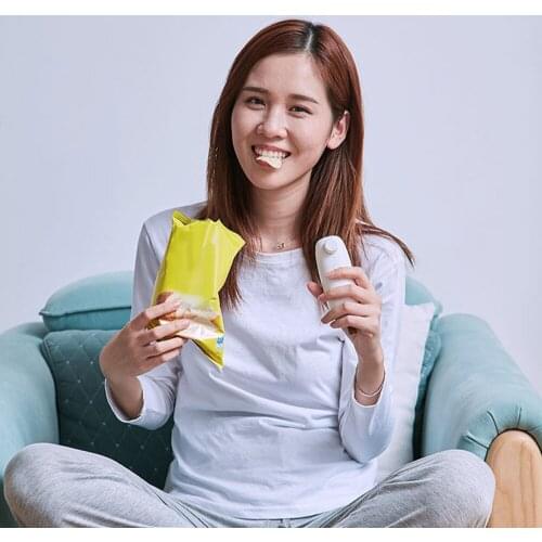 Portable Bag Clip Mini Electric Heat Sealing Machine Impulse Sealer Handheld Seal Packing Plastic Bag Kitchen Tool Home Use