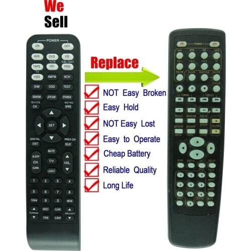 Remote Control For Harman Kardon AVR1550 AVR11 AVR21 AVR25II AVR20II AVR10 AVR20 AVR25 AVR3250 AVI100 AVI150 AV A/V Receiver