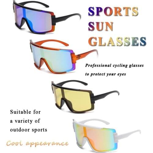 Sports Men Sunglasses Road Bicycle Glasses Mountain Cycling Riding Protection Goggles Eyewear MTB Bike Sun Glasses Cycling Equip