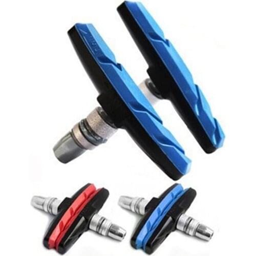 Bicycle Cycling Bike V Brake Holder Pads Shoes Blocks Black Fits Most Bikes Mountain City Folding Bike Pads Bicycle Brake