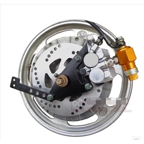 For After the electric car conversion disc brake lock up the thread left modified double-pump dual-piston disc brake oil