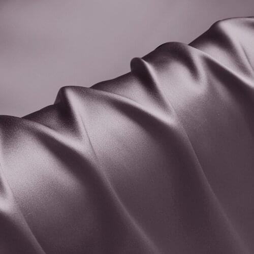 100% silk charmeuse satin 19mm 114cm(45") width moonlight color mulberry silk fabric NO.62