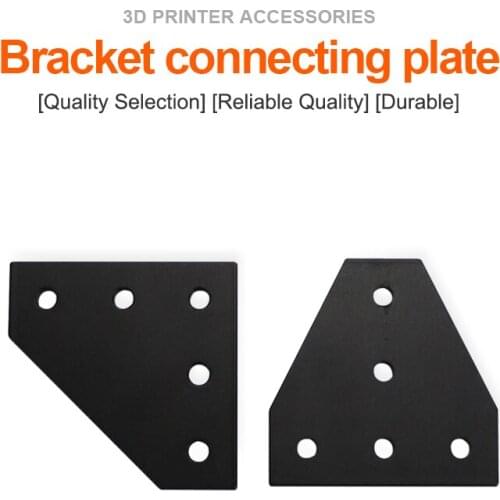 5 Holes 90 Degree Joint Board Plate Corner Angle Bracket Connection Joint Strip For 2020 Aluminum Profile