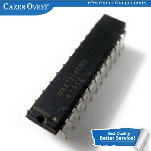 5pcs/lot MAX7219CNG DIP24 MAX7219 DIP-24 DIP 7219CNG DIP-24 In Stock