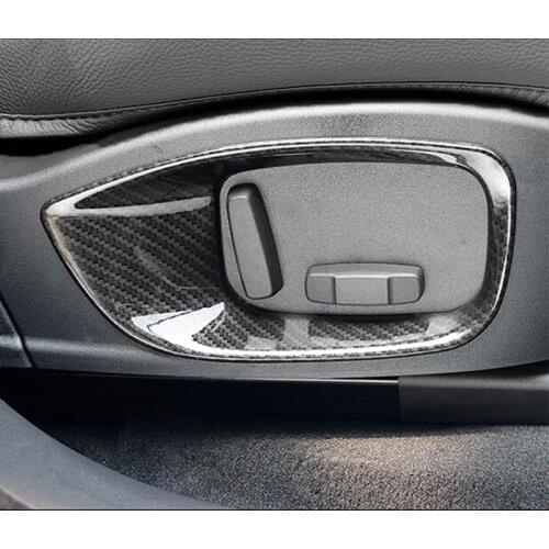 ABS Chrome For Jaguar XF XE XFL F-PACE 2016 2017 2018 Accessories Car Hand Parking Brake Panel Cover Trim Car Styling 2Pcs