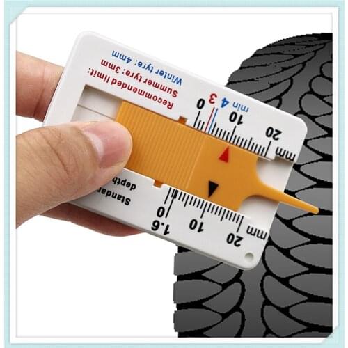 Car Tyre Read Depthometer Depth Gauge Page Motorcycle for Honda Accord Urban Element Step REMIX CRV Brio 3R-C