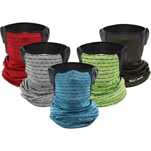 Elasticity Neck Gaiter Face Tubular Shield Tactical Riding Cycling Hiking Camping Bandana Bicycle Scarf Men Women
