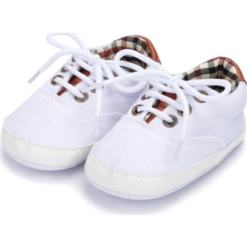 KIDSUN Infant Baby Boy Girl Shoes Boy Sneakers Cotton Canvas Shoes Anti-slip Soft Sole Newborn Toddler First Walkers Moccasins