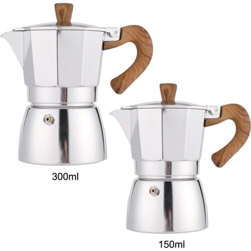 Classic Stovetop Coffee Moka Pot Classic for Great Flavored Strong Espresso