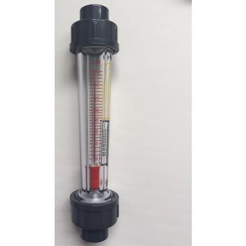 LZS-15 1/2" 16-160L/H water flow Meter Indicator Counter Rotameter Liquid Flowmeter