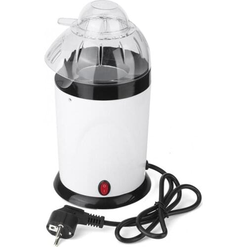 1200W Popcorn Machine Household Mini Electric Blower Automatic Popcorn Maker with a swirl The non-stick liner Corn Popper