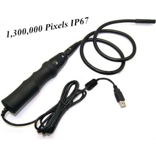 Wholesale !!!5X zoom 1300,000 Pixels USB Handheld Endoscope Camera Water-Proof IP67