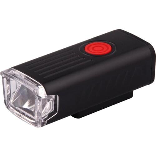 Cycling Highlight LED Bicycle Headlight Bike Head Light USB Rechargeable Front Rear Lamps Lamp Beads Night Bicycle Lights