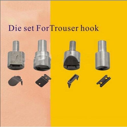 Die Press Machine for Install Buttons Mould 1 Set of Assembling tool & mould & Diesets for 4-part trousers hooks 002