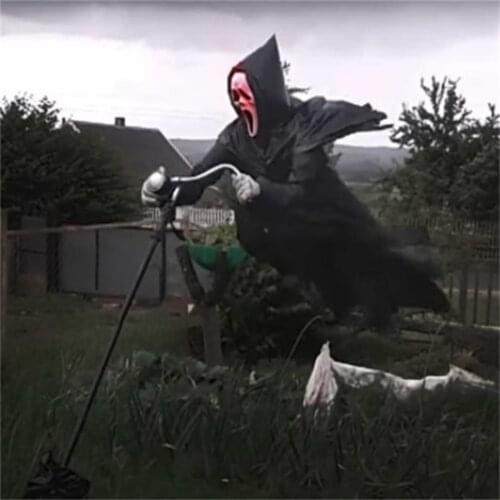 Halloween Decoration Hanging Decor Ghost Corpse Skull Head Cloaks Haunted House Home Door Garden Decor Bar Club Party Supplies