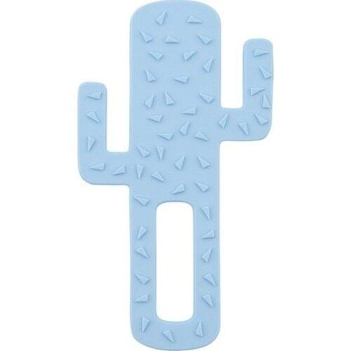Oioi Cactus Teeth Teether Blue