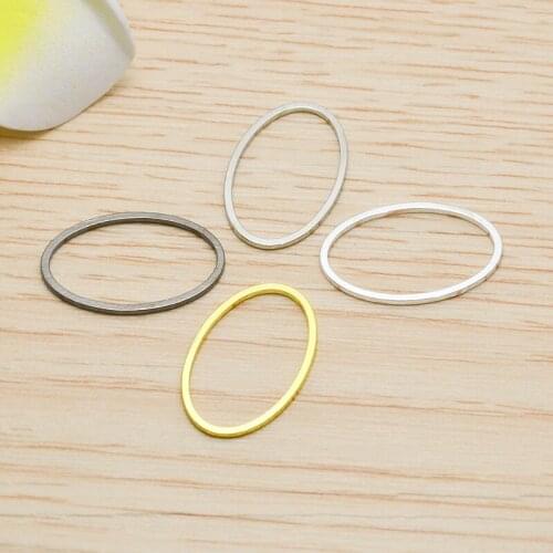 20pcs ZHU RU 20*13mm Oval ring Charms Pendants Football eyes runway shape DIY Jewelry for Necklace earring Making Accessarie