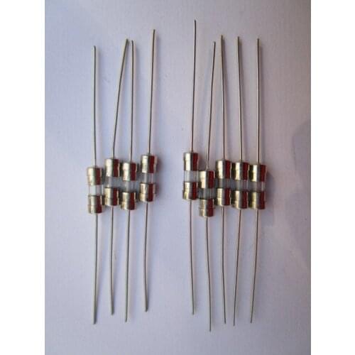 3.6x10mm F5A Fast Blow Miniature Glass fuses with Fine wire 2400 pcs per Lot