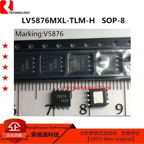 5 pcs/lot LV5876MXL-TLM-H Marking: V5876 SOP-8 LV5876MXL-TLM LV5876MXL LV5876 100% New original