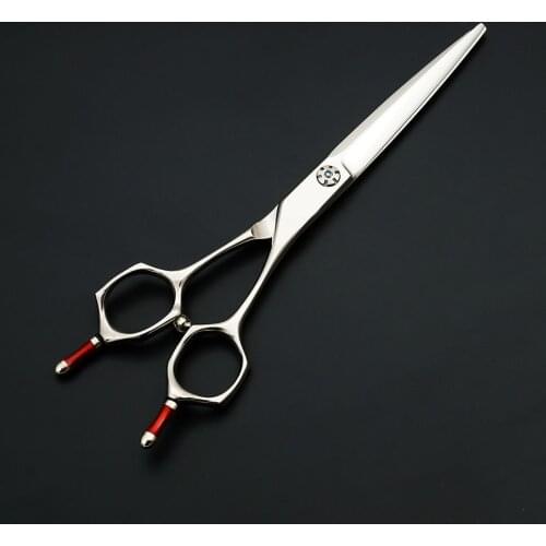 6'' Hair Scissors Stainless Steel 440C two-tailed Hair Salon Trimmer for Home&Family Cutting Thinning Haircut Hair Styling Tools
