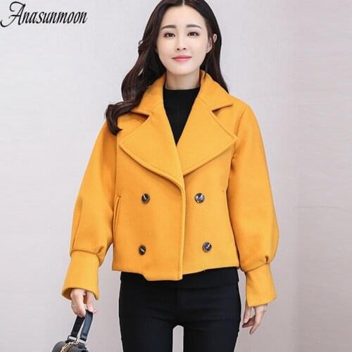ANASUNMOON Women's Short Coats