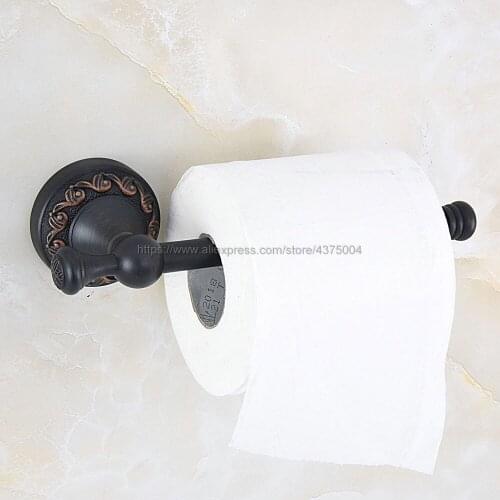 Oil Rubbed Bronze Toilet Paper Holder Roll Holder Tissue Holder Bathroom Accessories Products Paper Hanger Nba459
