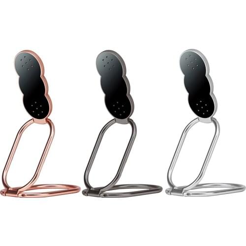 Phone Ring Holder 360 Rotatable Zinc Alloy Metal Finger Ring Smartphone Socket For All Smartphone Stand Skin-Friendly
