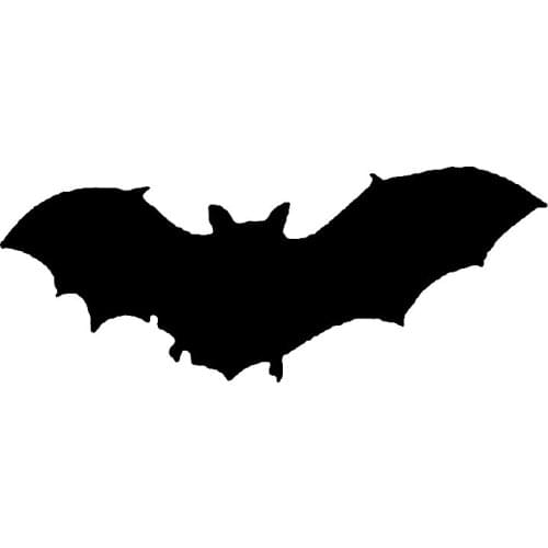 Dawasaru Lovely Bats Car Stickers Personalized Sunscreen Decals Laptop Truck Motorcycle Auto Accessories Decoration PVC,17cm*6cm
