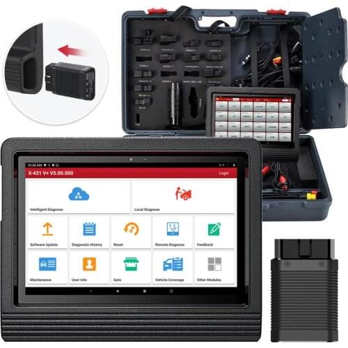 100% Original Global Version LAUNCH X431 V+ Full System Car Diagnsotic Scan Tool Scanpad Free Online Update