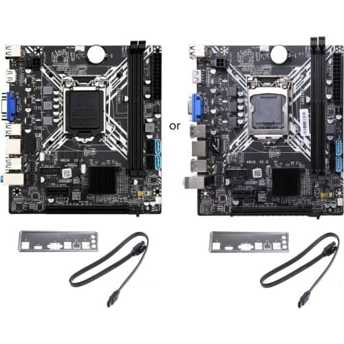 H81G Motherboard IntelH81G With LGA1150 Processor VGA HDMI-compatible PCIe Mainboard DDR3 Desktop Mainboard Home Use T84C