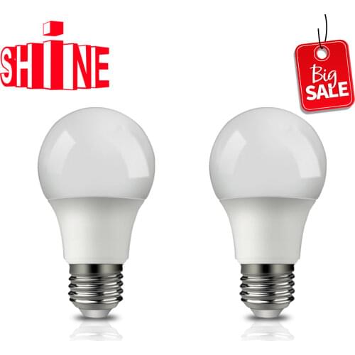 2PCS A60 9w E27 3000K Energy Saving Lamp For Home Office Interior Decoration